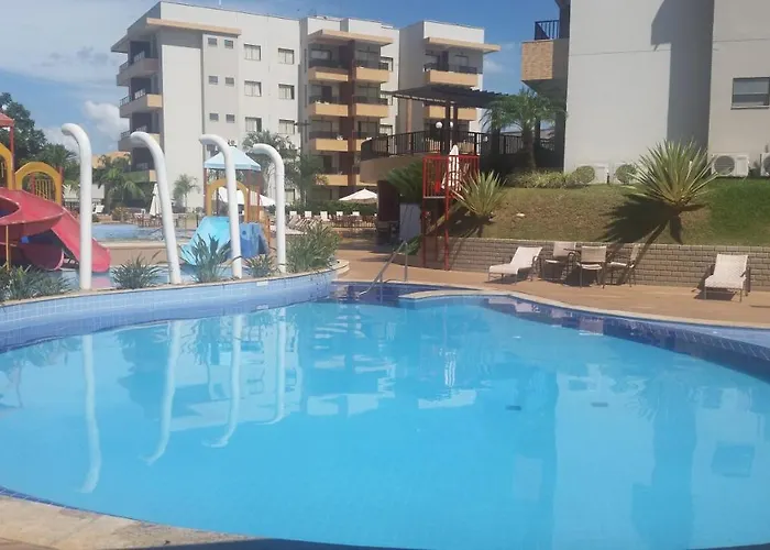 Marina flat é NáuticaHotel em Caldas Novas