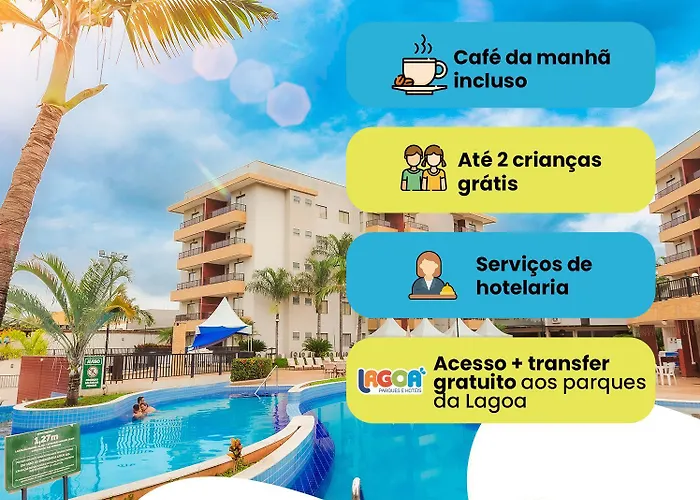Marina flat é NáuticaHotel em Caldas Novas